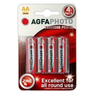 4 Pack AA Size Batteries