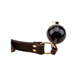BOUND Nubuck Leather Solid Ball Gag - Image 5