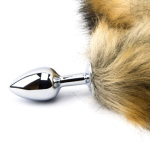 Furry Fantasy Red Fox Tail Butt Plug - Image 7
