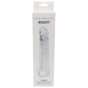 Loving Joy Mighty 3 Inch Penis Extension with Ball Loop - Image 4