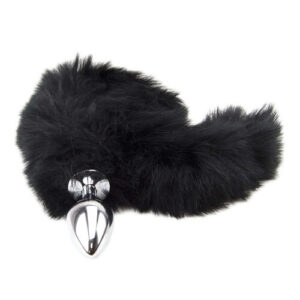 Furry Fantasy Black Panther Tail Butt Plug - Image 6