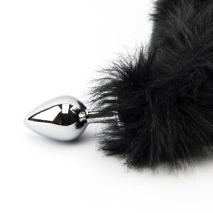 Furry Fantasy Black Panther Tail Butt Plug - Image 8