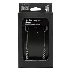 Bound to Please Nipple Clamps & Chain - Image 4