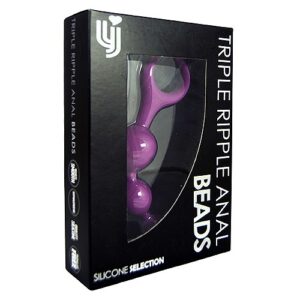 Loving Joy Triple Ripple Anal Beads-Pink - Image 7