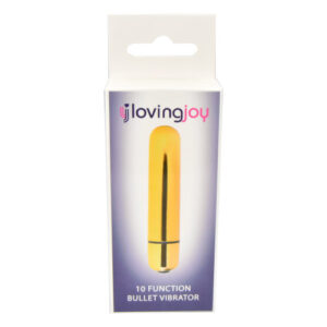 Loving Joy 10 Function Gold Bullet Vibrator - Image 4