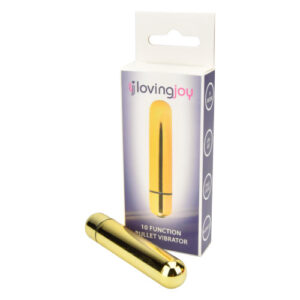 Loving Joy 10 Function Gold Bullet Vibrator - Image 3