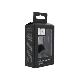 Toosh Black Silicone Butt Plug Small - Image 10