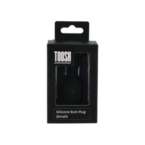 Toosh Black Silicone Butt Plug Small - Image 8