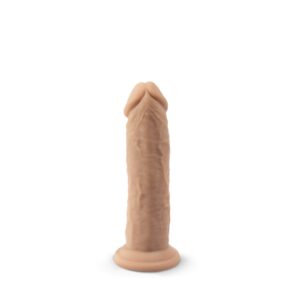 SilexD 6 inch Realistic Liquid Silicone Dildo with Suction Cup - Image 3