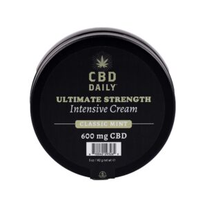 Earthly Body CBD Daily Ultimate Strength Intensive Cream Classic Mint 142g - Image 3