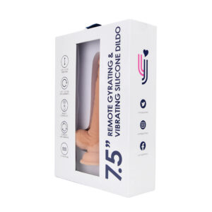 Loving Joy 7.5" Remote Gyrating & Vibrating Silicone Dildo - Image 10