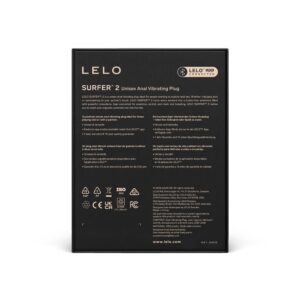 LELO Surfer 2 Unisex Anal Vibrating Plug Cyber Purple - Image 6